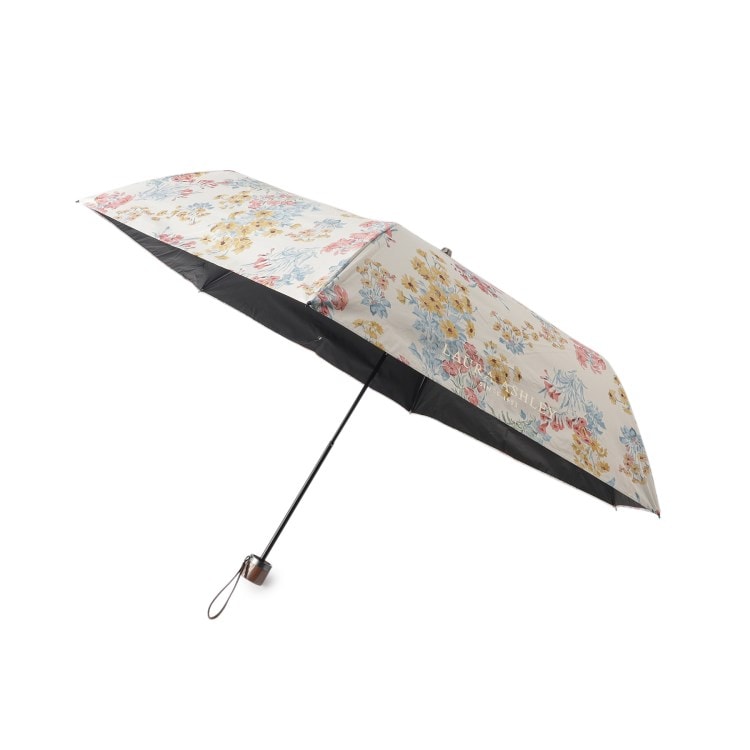 ローラアシュレイホーム(LAURA ASHLEY HOME)の【UVカット/遮熱効果】メーガン柄 折りたたみ傘 折りたたみ傘