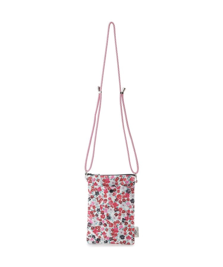 ローラアシュレイホーム(LAURA ASHLEY HOME)の【撥水・防水加工】アンクロフト ディッツィー柄 サコッシュ ピンク(172)