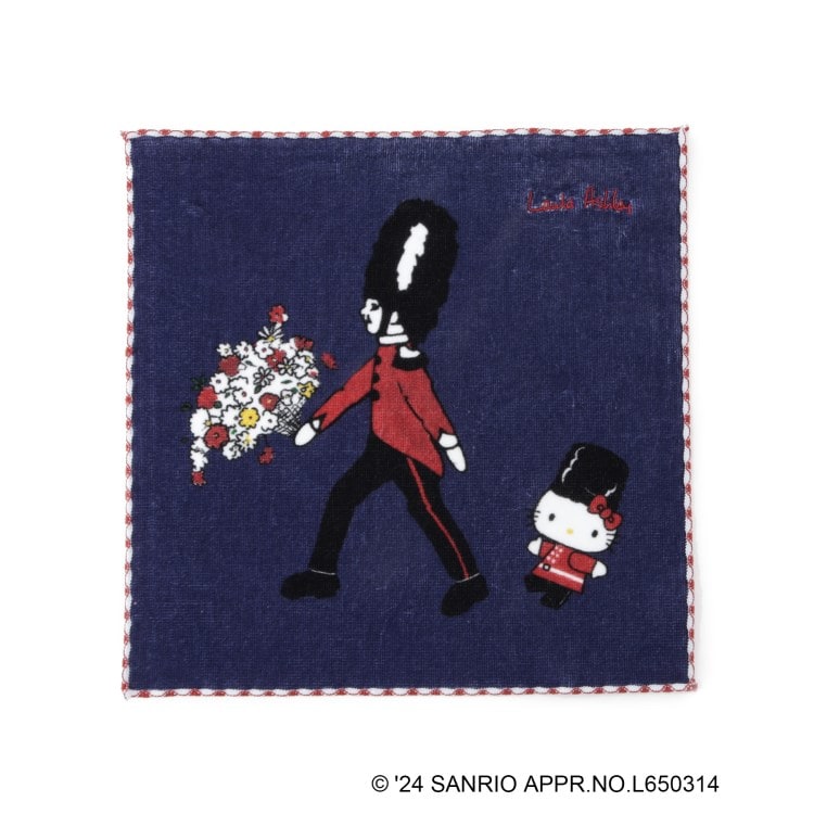 Hello Kitty×LAURA ASHLEY】コラボタオルハンカチ(ハンカチ Hello Kitty×LAURA ASHLEY】コラボタオルハンカチ(ハンカチ