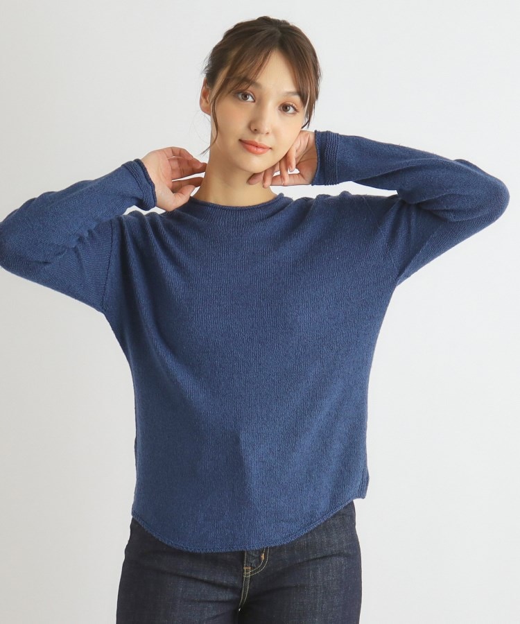 ローラアシュレイホーム(LAURA ASHLEY HOME)の【シルクコットン/日本製/ワンマイルウエア】ラウンドネックプルオーバー13