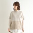 ローラアシュレイホーム(LAURA ASHLEY HOME)の【ウール混】チェスケーブル半袖ニット10