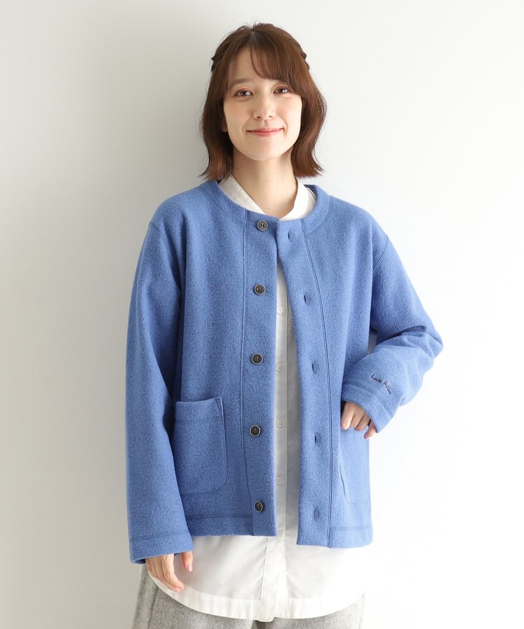ローラアシュレイホーム(LAURA ASHLEY HOME)の強縮ウール混ジャケット5