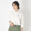 ローラアシュレイホーム(LAURA ASHLEY HOME)の【刺繍入り／日本製／ワンマイルウエア】ラウンドカラーシャツ ホワイト(001)