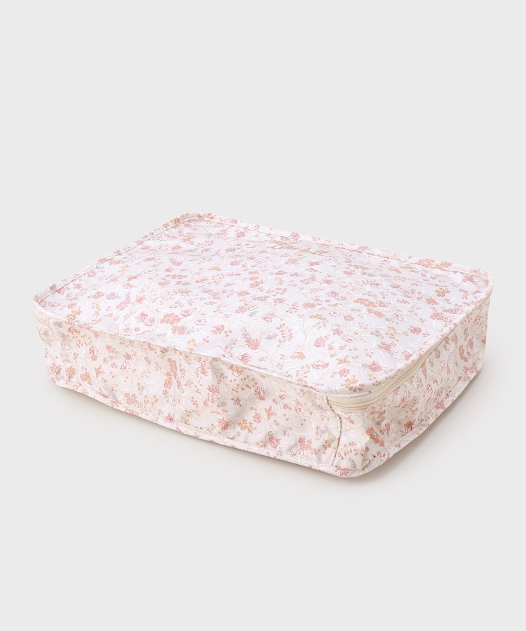 ローラアシュレイホーム(LAURA ASHLEY HOME)の【撥水加工プリント生地】バーワース ガーデンズ柄 トラベルポーチL4