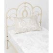ローラアシュレイホーム(LAURA ASHLEY HOME)のジョゼッテ柄 ピローケース ライトグレー(111)