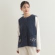 ローラアシュレイホーム(LAURA ASHLEY HOME)の【一部店舗限定】クロスウェル柄 フリースルームベスト11