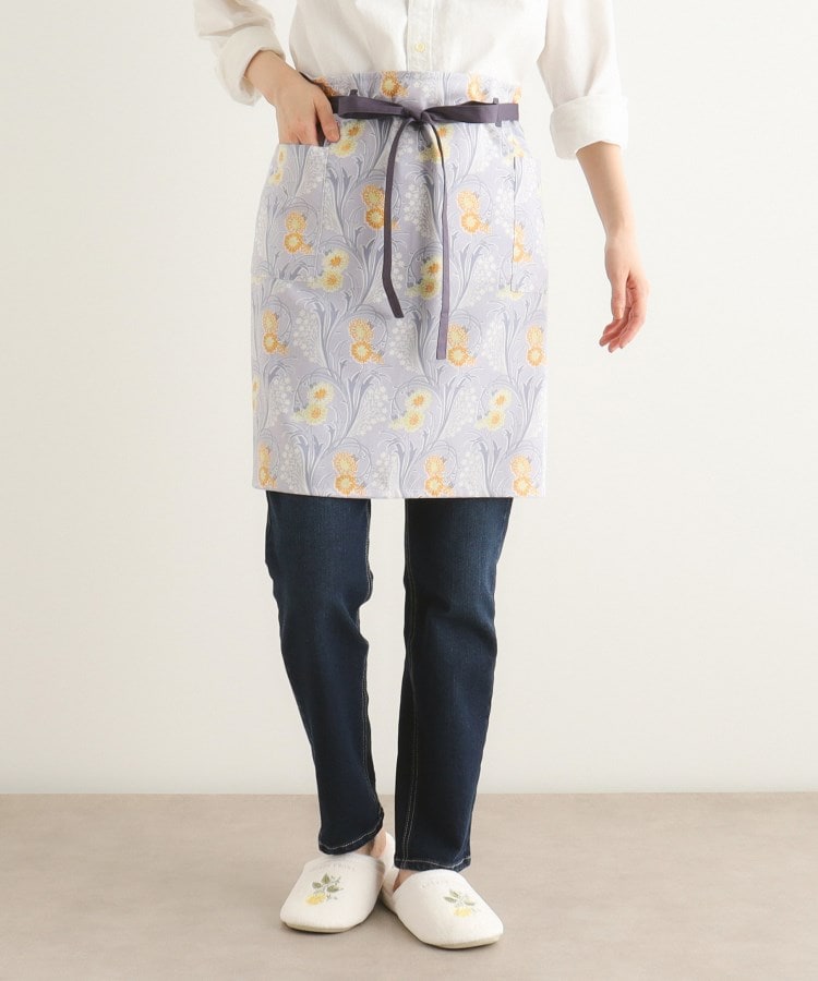 ローラアシュレイホーム(LAURA ASHLEY HOME)のベヴィントン ブルーム柄 カフェ エプロン6