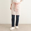 ローラアシュレイホーム(LAURA ASHLEY HOME)のベヴィントン ブルーム柄 カフェ エプロン ピンク(172)