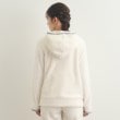 ローラアシュレイホーム(LAURA ASHLEY HOME)のノーソップブルーム柄 ファー素材ジップアップフーディ7