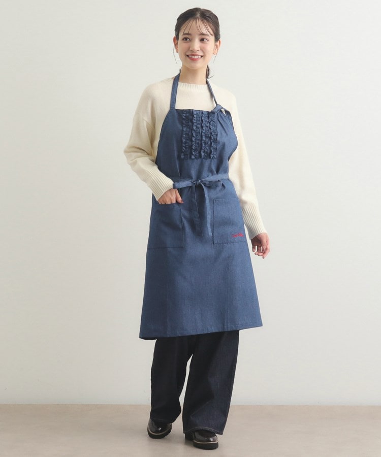 ローラアシュレイホーム(LAURA ASHLEY HOME)のデニム エプロン3