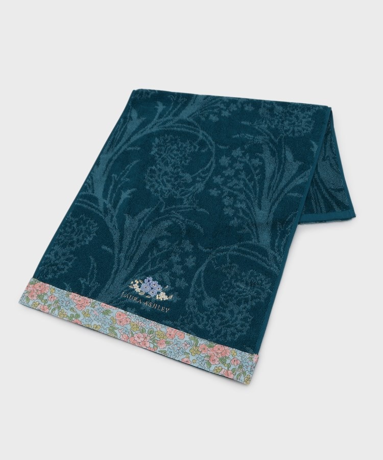 ローラアシュレイホーム(LAURA ASHLEY HOME)のべヴィントン柄 フェイスタオル ブルー(191)