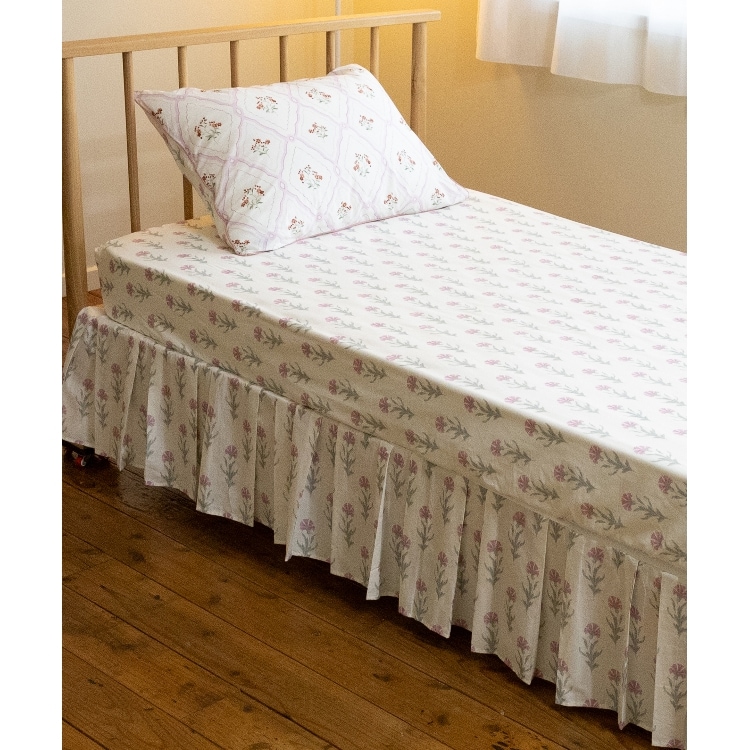 ローラアシュレイホーム(LAURA ASHLEY HOME)の【セミダブル】ダンデライオン柄 ベッドスカート ベッド・寝具