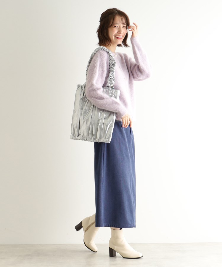 ローラアシュレイホーム(LAURA ASHLEY HOME)の【リバーシブル/持ち手長さ調節可/A4収納可】カームスデン ポピー柄 トートバッグ3