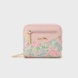 ローラアシュレイホーム(LAURA ASHLEY HOME)のノーソップ ブルーム柄 フォールディング ウォレット ピンク(172)
