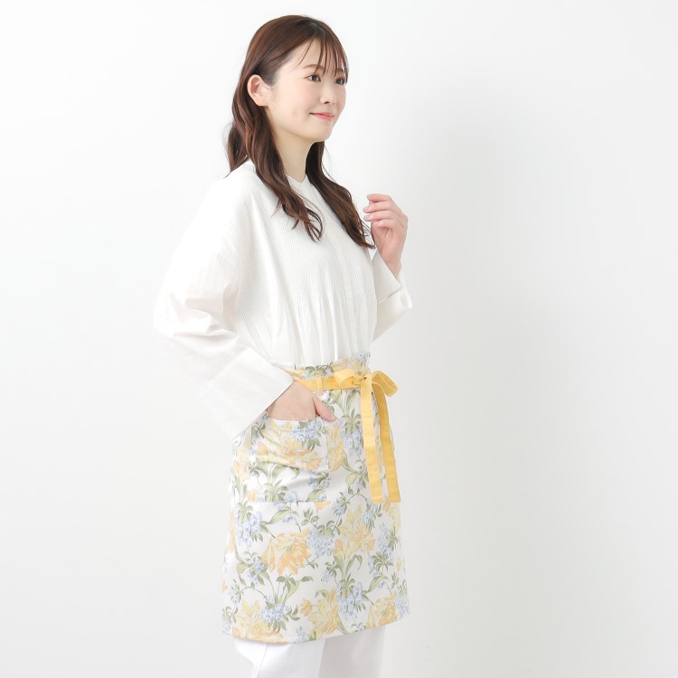 ローラアシュレイホーム(LAURA ASHLEY HOME)のシャーボーン柄 カフェ エプロン エプロン・その他ファブリック