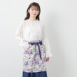 ローラアシュレイホーム(LAURA ASHLEY HOME)のシャーボーン柄 カフェ エプロン パープル(183)