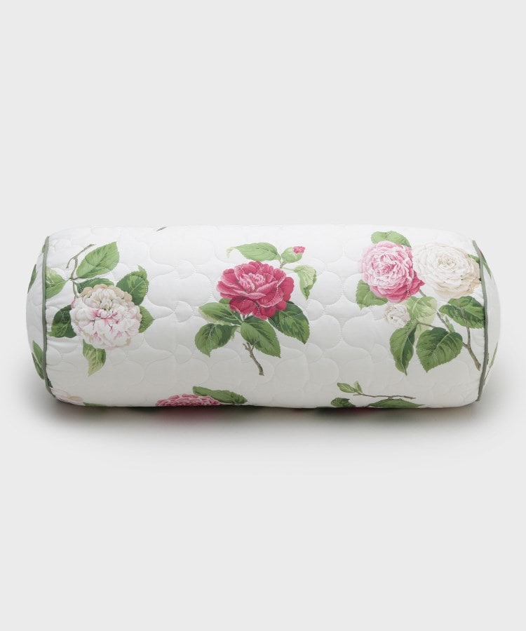 ローラアシュレイホーム(LAURA ASHLEY HOME)のカミール柄 キルトボルスター1