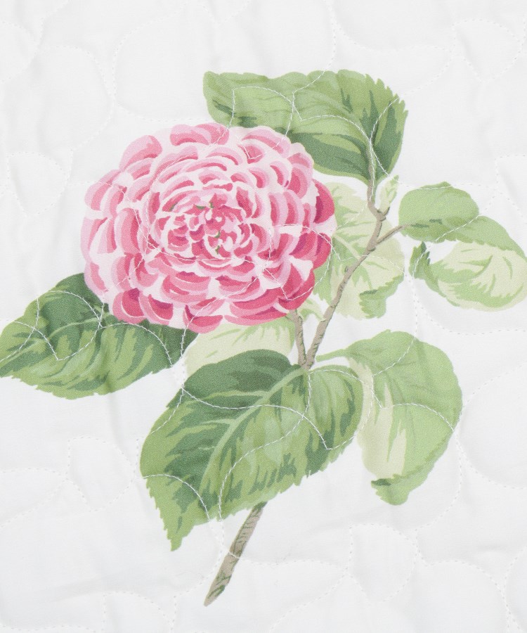 ローラアシュレイホーム(LAURA ASHLEY HOME)のカミール柄 キルトマルチカバー 140×100cm2