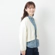 ローラアシュレイホーム(LAURA ASHLEY HOME)の【コットン100%/日本製/ワンマイルウエア】鹿の子Vネックカーディガン ホワイト(002)