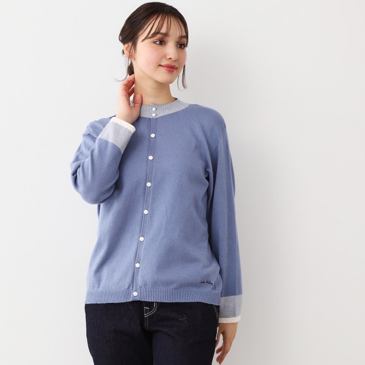 ローラアシュレイホーム(LAURA ASHLEY HOME)の【WEB限定色！/日本製/ワンマイルウエア】 コットン コンパクトヤーン カーディガン カーディガン/ボレロ