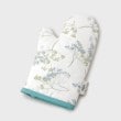 ローラアシュレイホーム(LAURA ASHLEY HOME)の【2柄選べる】バーンウッド柄／エイボンブリー柄  ミトン ミントグリーン(121)