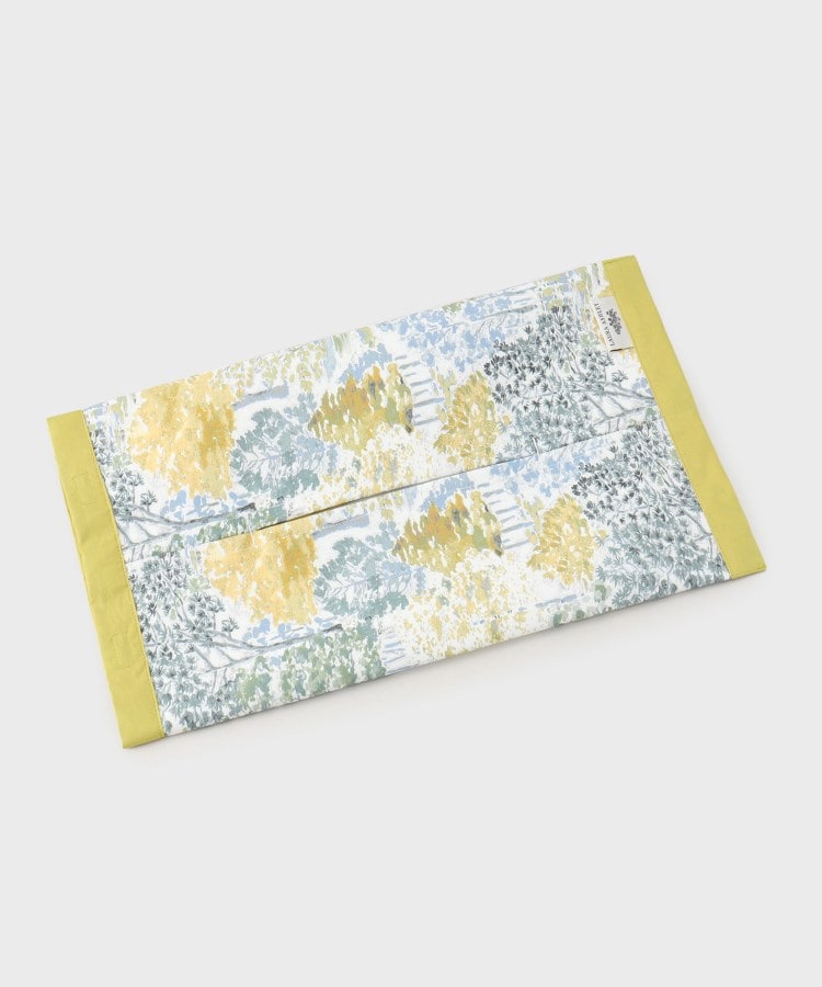 ローラアシュレイホーム(LAURA ASHLEY HOME)の【2柄選べる】バーンウッド柄／エイボンブリー柄 ティッシュボックスカバー グリーン(122)