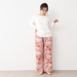 ローラアシュレイホーム(LAURA ASHLEY HOME)のブリガム パッチワーク柄／カームスデン ポピー柄 キルトパンツ6