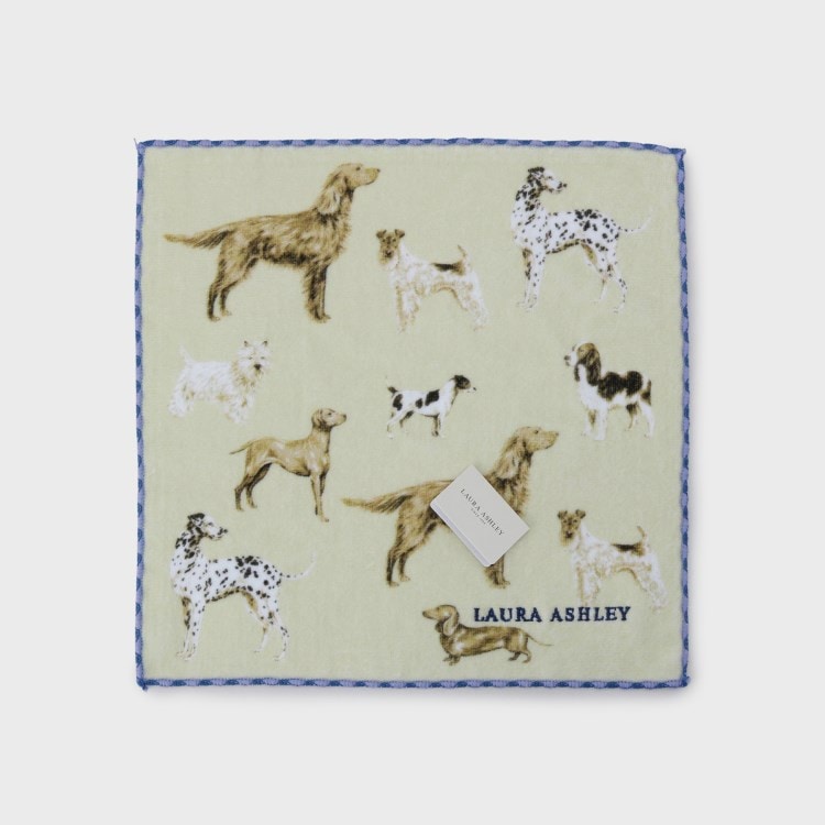 ローラアシュレイホーム(LAURA ASHLEY HOME)のハンターヒル プリントタオルハンカチ ハンカチ・ハンドタオル