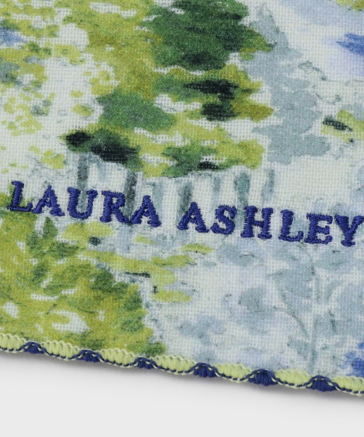 ローラアシュレイホーム(LAURA ASHLEY HOME)のバーンウッド プリントガーゼタオルハンカチ3