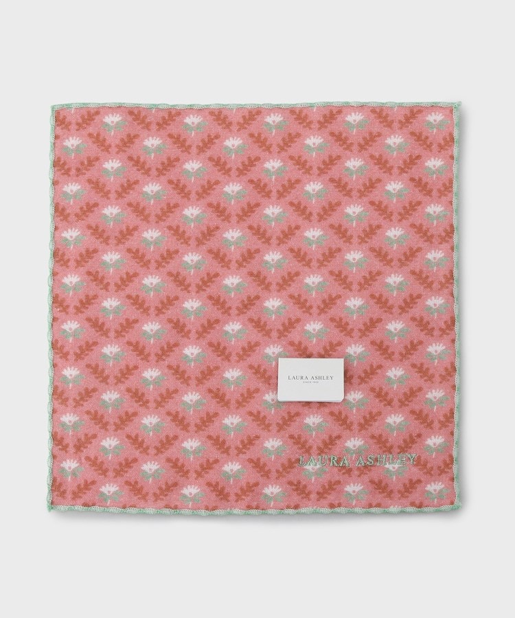 ローラアシュレイホーム(LAURA ASHLEY HOME)のブラックリー プリントガーゼタオルハンカチ1
