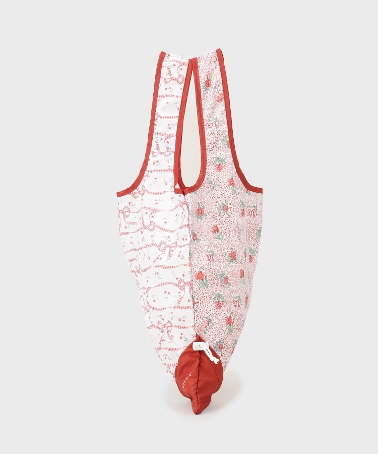ローラアシュレイホーム(LAURA ASHLEY HOME)の【表裏の2柄がかわいい】パッカブル マイバッグ4