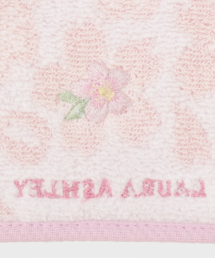 ローラアシュレイホーム(LAURA ASHLEY HOME)の桜＆リボン タオルハンカチ4