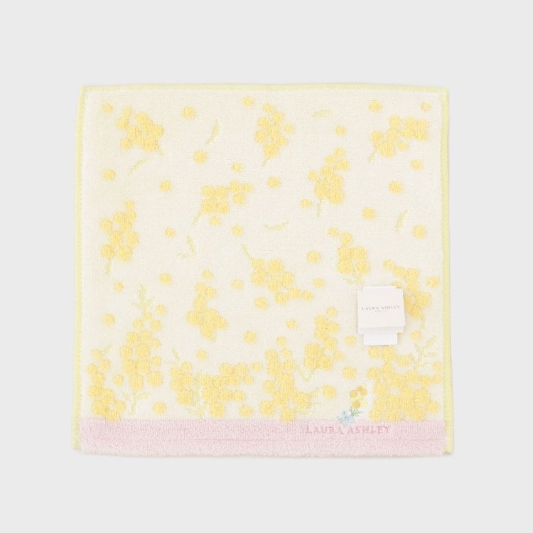 ローラアシュレイホーム(LAURA ASHLEY HOME)のミモザ タオルハンカチ ハンカチ・ハンドタオル