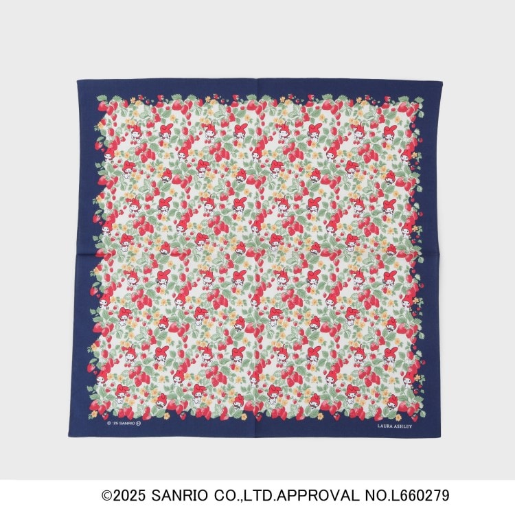 ローラアシュレイホーム(LAURA ASHLEY HOME)のマイメロディ プリントハンカチ ハンカチ・ハンドタオル