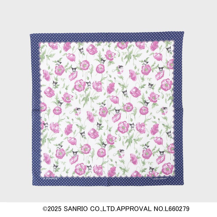 ローラアシュレイホーム(LAURA ASHLEY HOME)のクロミ プリントハンカチ ハンカチ・ハンドタオル