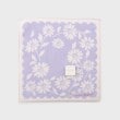 ローラアシュレイホーム(LAURA ASHLEY HOME)のデイジー柄 タオルハンカチ パープル(181)