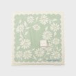 ローラアシュレイホーム(LAURA ASHLEY HOME)のデイジー柄 タオルハンカチ ミントグリーン(121)