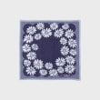 ローラアシュレイホーム(LAURA ASHLEY HOME)の3重ガーゼ デイジーハンカチ ブルー(193)