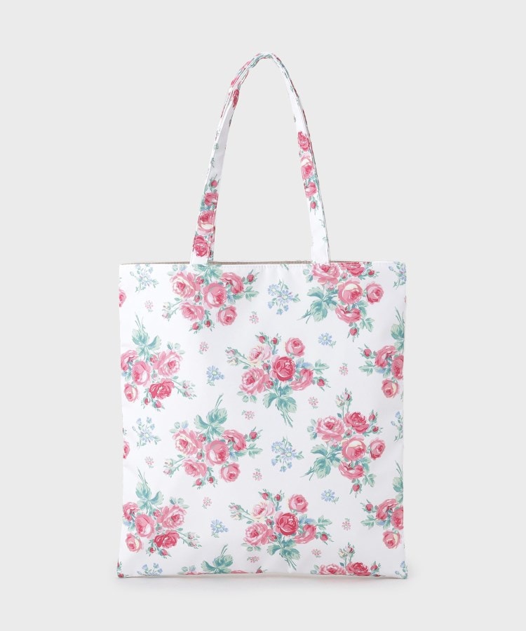 ローラアシュレイホーム(LAURA ASHLEY HOME)のバンチェッドロージズ柄 トートバッグ6