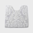 ローラアシュレイホーム(LAURA ASHLEY HOME)のマドックス柄 トイレマット グレー(112)