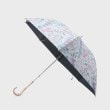 ローラアシュレイホーム(LAURA ASHLEY HOME)の【UVカット/遮熱効果/晴雨兼用】エルストン ガーデン柄 長傘 ピンク(171)