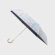 ローラアシュレイホーム(LAURA ASHLEY HOME)の【UVカット/遮熱効果/晴雨兼用】エルストン ガーデン柄 折りたたみ傘 アイボリー(104)