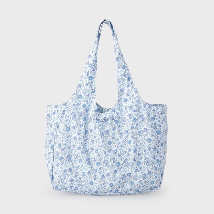 ローラアシュレイホーム(LAURA ASHLEY HOME)のシェルストン柄 レインパッカブルトートバッグ エコバッグ
