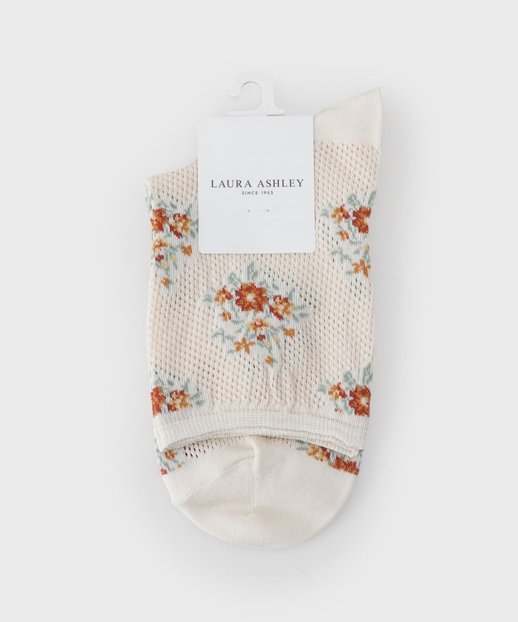 ミルナー柄 メッシュ靴下（ソックス） | LAURA ASHLEY HOME