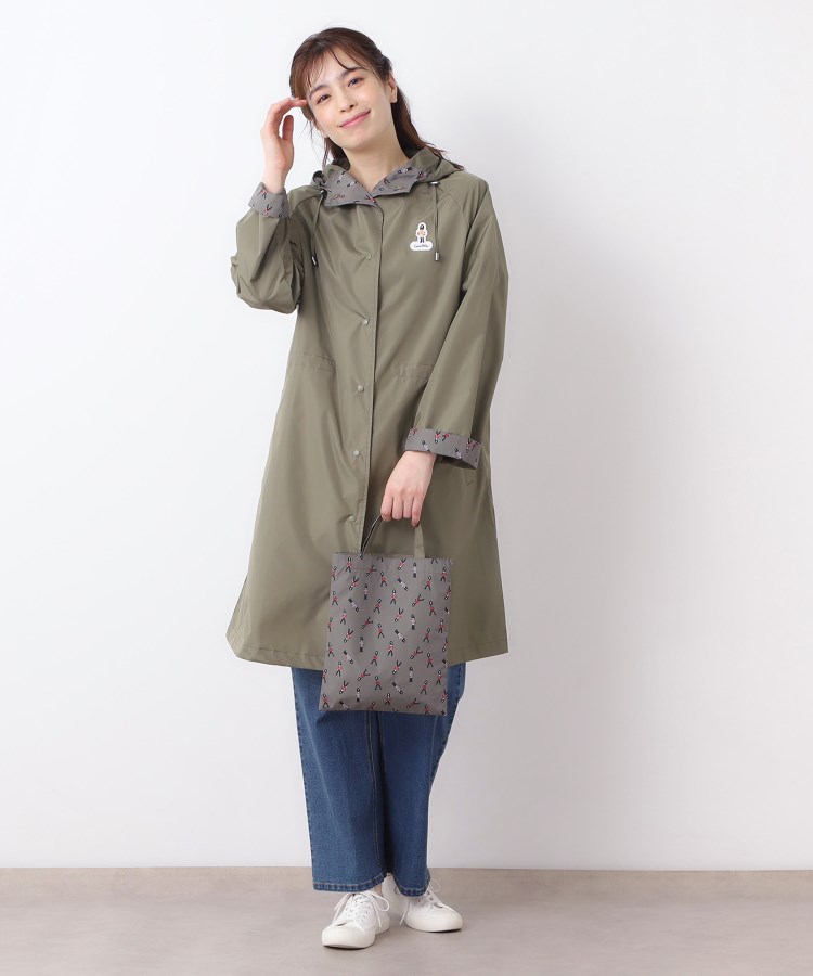 ローラアシュレイホーム(LAURA ASHLEY HOME)のヴィンテージソルジャー柄 レインコート4
