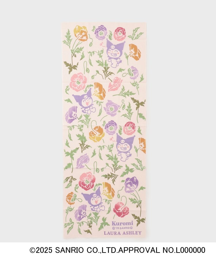 ローラアシュレイホーム(LAURA ASHLEY HOME)の【サンリオキャラクターズ×LAURA ASHLEY】 日本製 クロミ×フレッシュフォード 注染手ぬぐい2