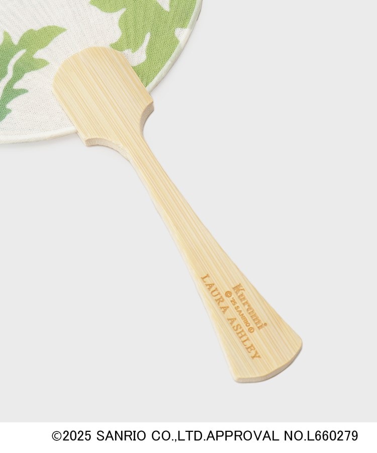 ローラアシュレイホーム(LAURA ASHLEY HOME)のクロミxフレッシュフォード柄 手ぬぐいうちわ6