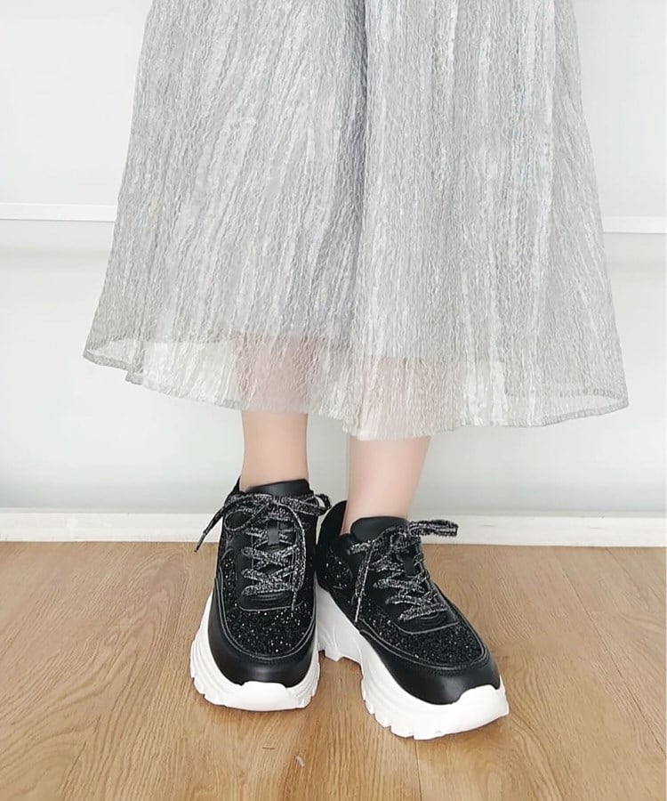 エスペランサ(ESPERANZA)のふわふわクッショングリッタースニーカー18