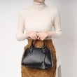 エスペランサ(ESPERANZA)のシボフェイクレザー２WAYボストンバッグ15