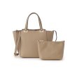 エスペランサ(ESPERANZA)のメタルアクセントハンドルトートバッグ1